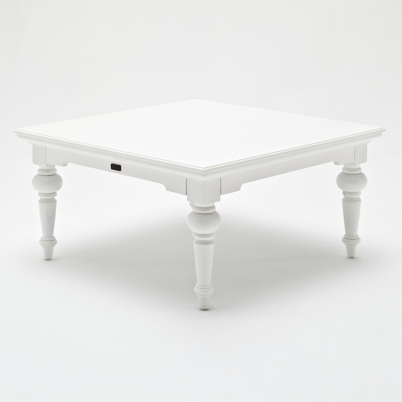 Provence French Country White Square Coffee Table