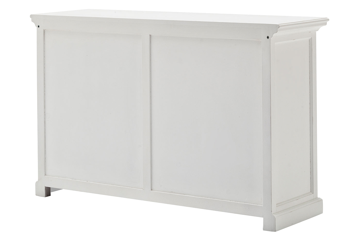 Halifax Coastal White Sideboard with Sliding Doors