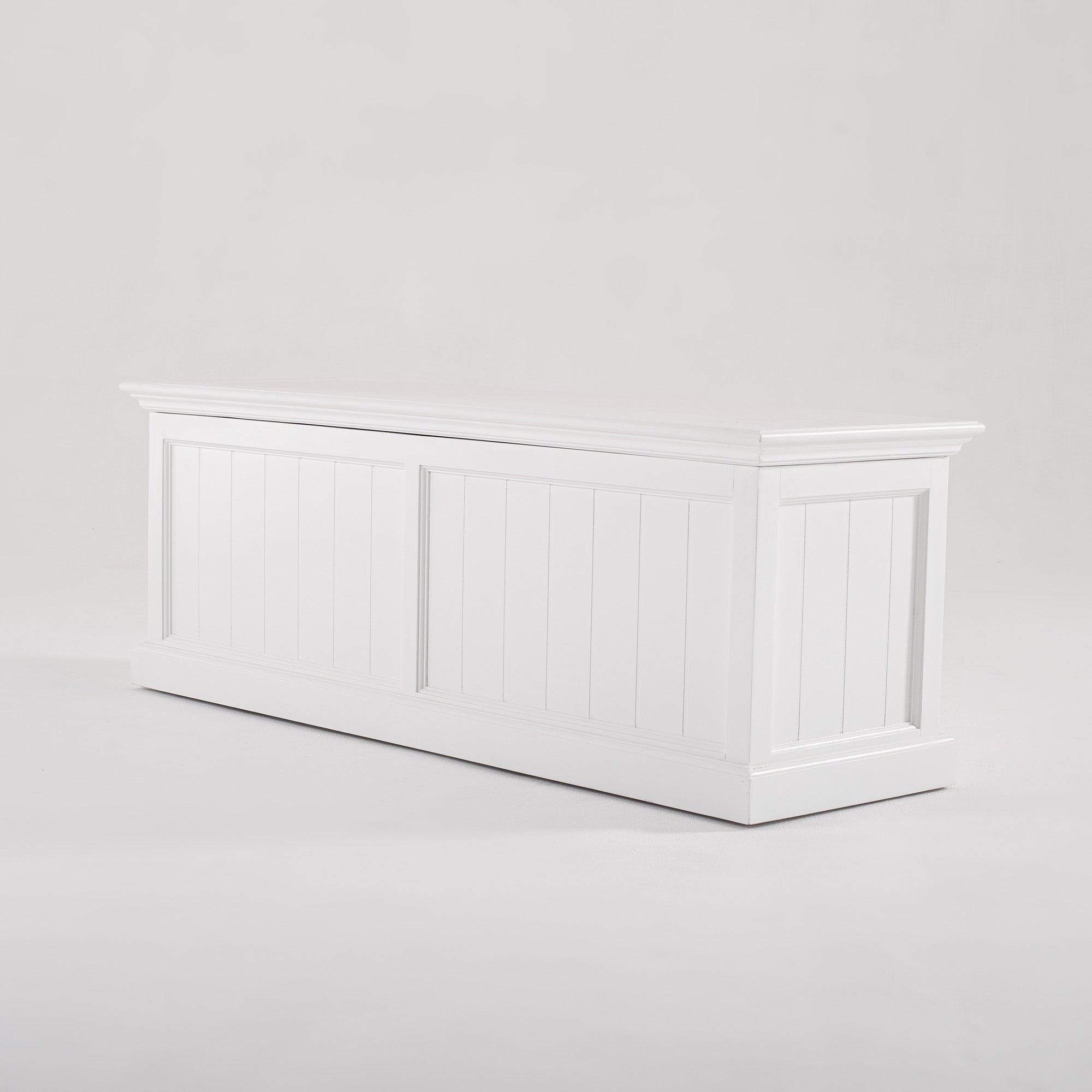 Halifax Coastal White Storage Chest