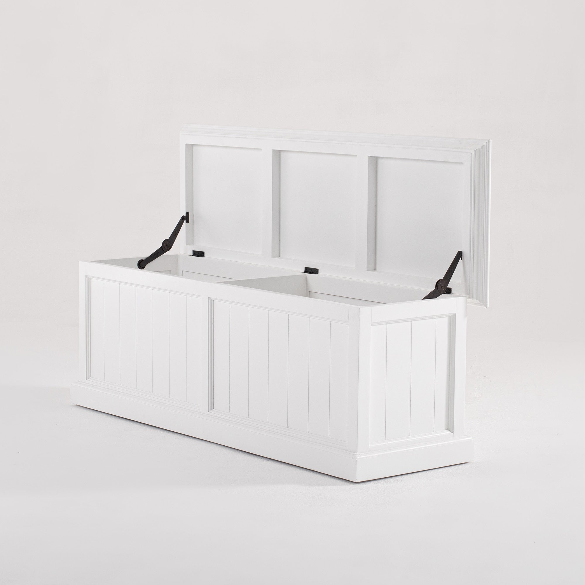 Halifax Coastal White Storage Chest