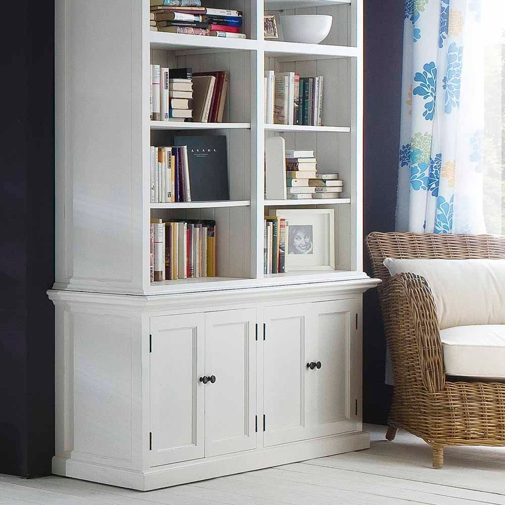 Halifax Coastal White Double-Bay Hutch Unit