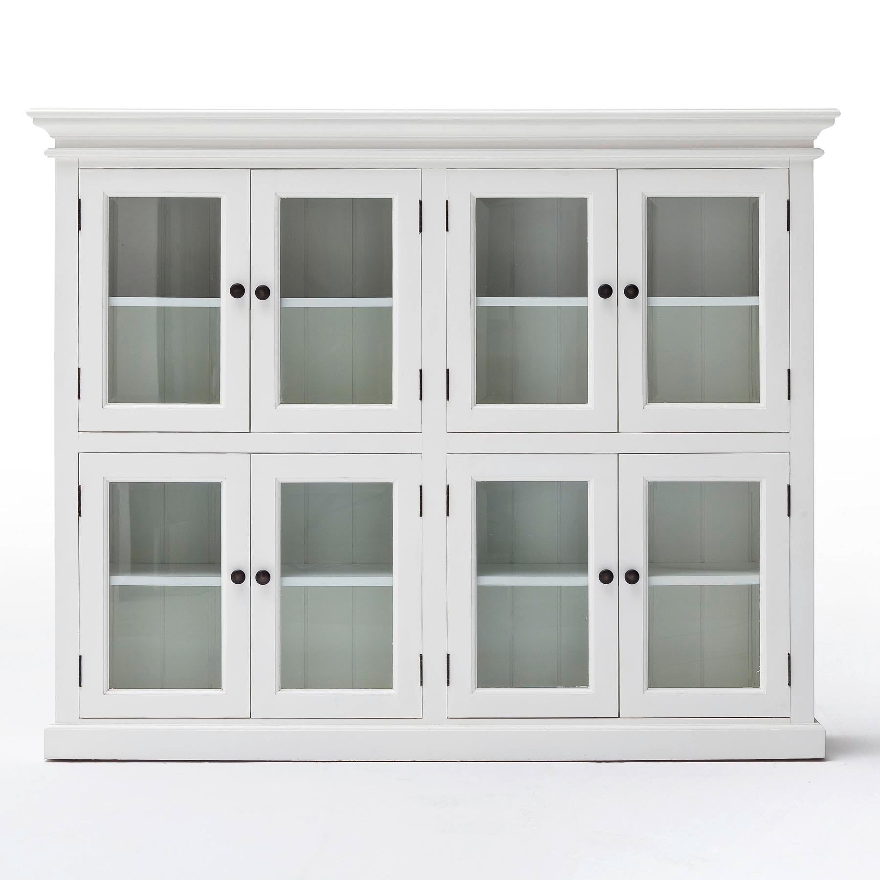 Halifax Coastal White Pantry 8 Doors