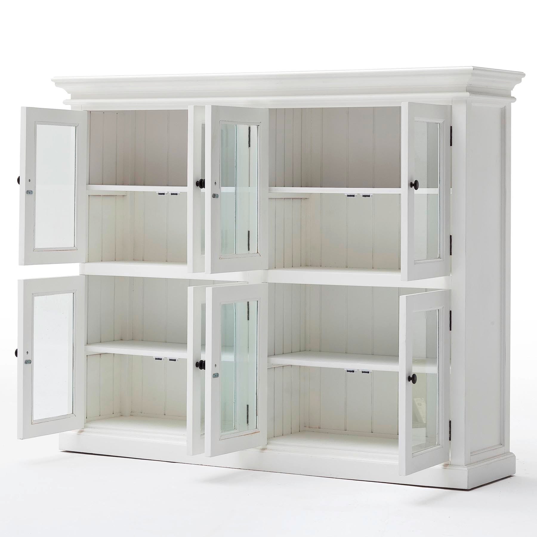 Halifax Coastal White Pantry 8 Doors