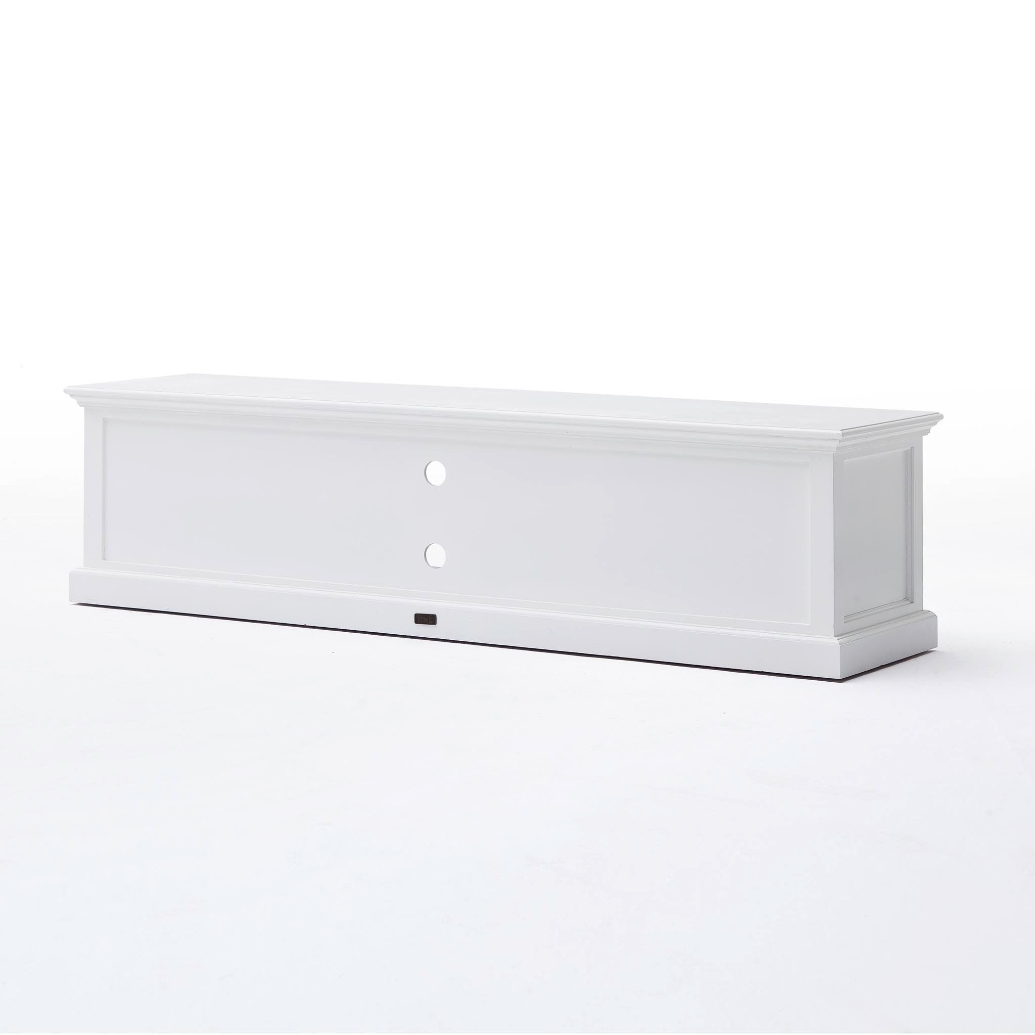 Halifax Coastal White Large ETU with 4 Drawers