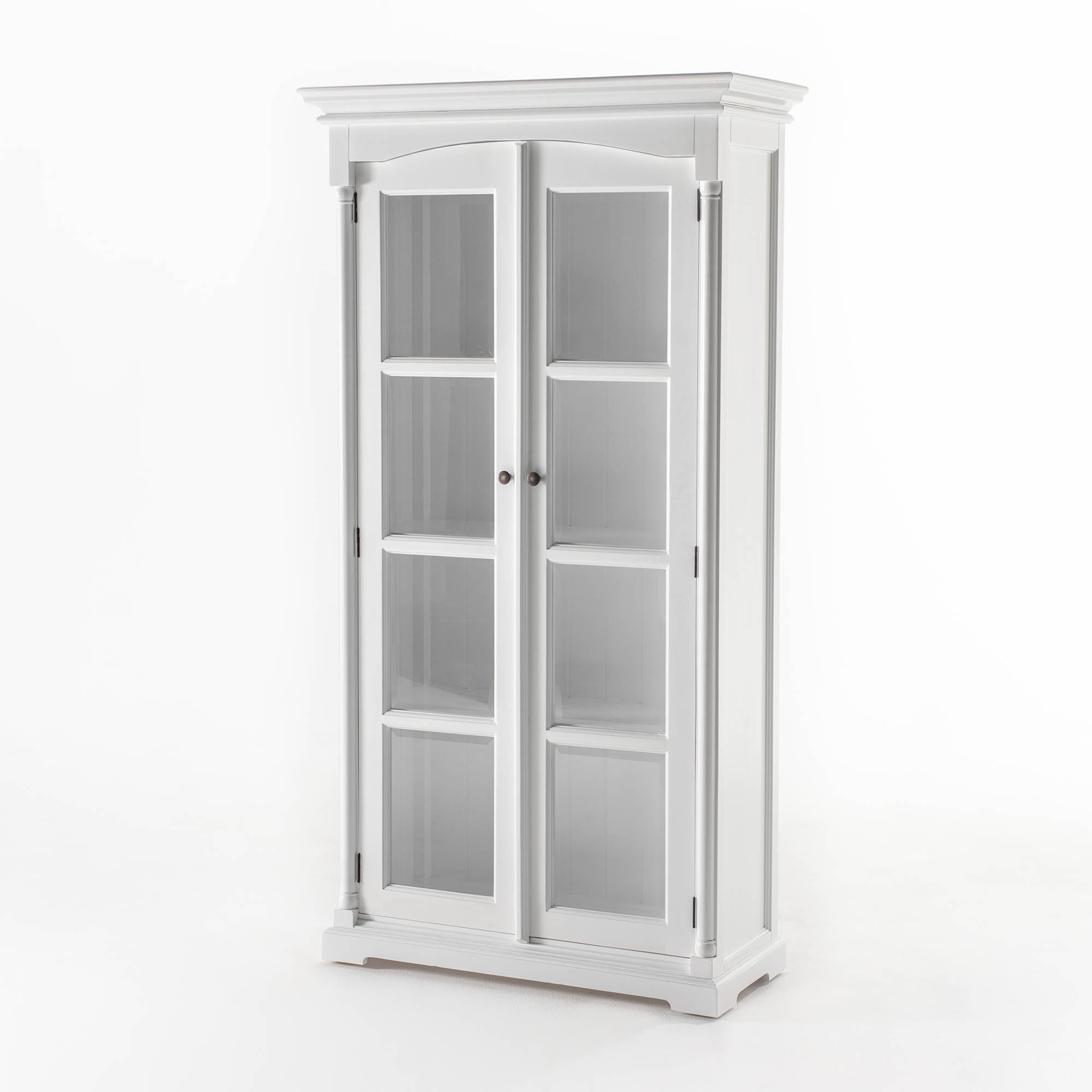 Provence French Country White Double Vitrine